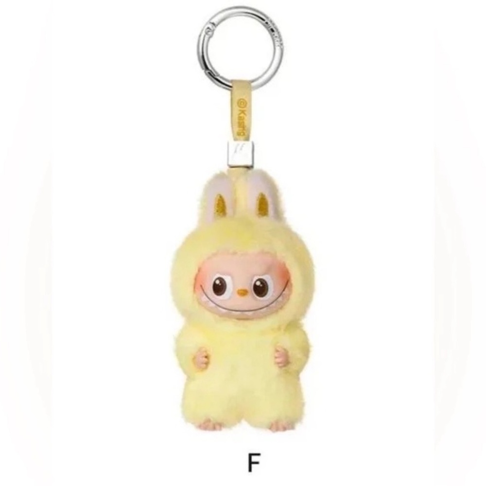 Letter F - New V4 THE MONSTERS LABUBU PIN FOR LOVE SERIES VINYL PLUSH PENDANT